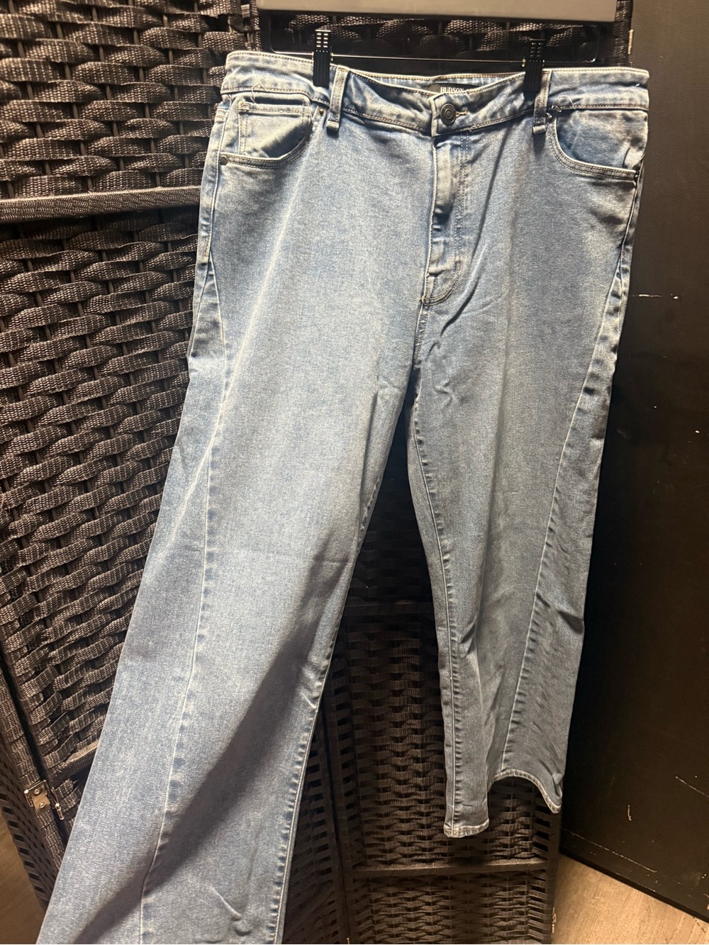 Hudson Jeans Light Blue Wide-Leg High-Rise Denim NWT